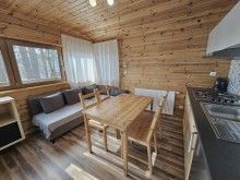 Domki drewniane 4-6 osobowe z tarasem  |  typ B